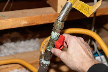 Orchards Gas Pipe Installation