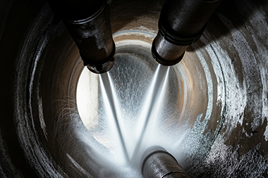 Salmon Creek Hydro Jet Pipes