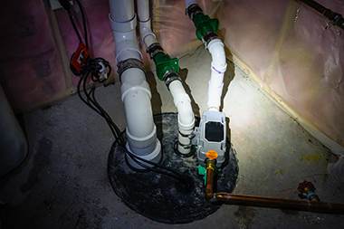 Orchards New Sump Pump
