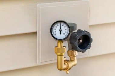 Camas High Water Pressure Regulation